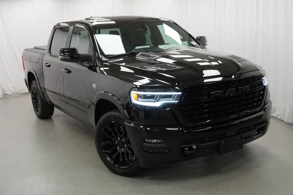 New 2026 Diamond Black Crystal Pearl-Coat Exterior Paint RAM Limited image 8
