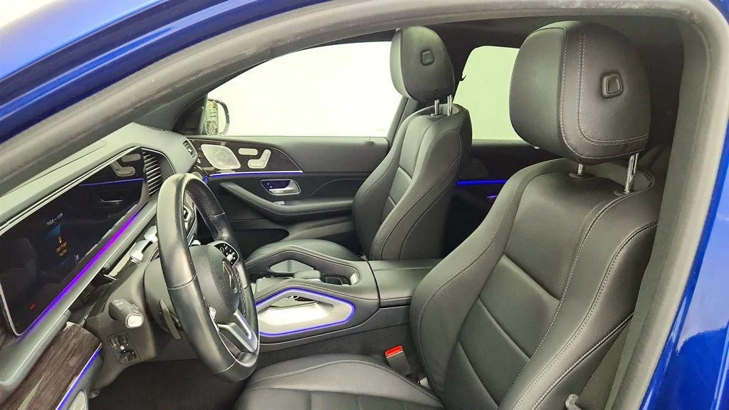 Used 2020 Brilliant Blue Metallic Mercedes-Benz GLE 350 4MATIC® SUV w/ Burmester Audio & Premium Pkg image 18