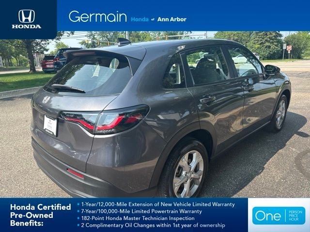 Certified Used 2024 Modern Steel Metallic Honda 5DR AWD LX image 8