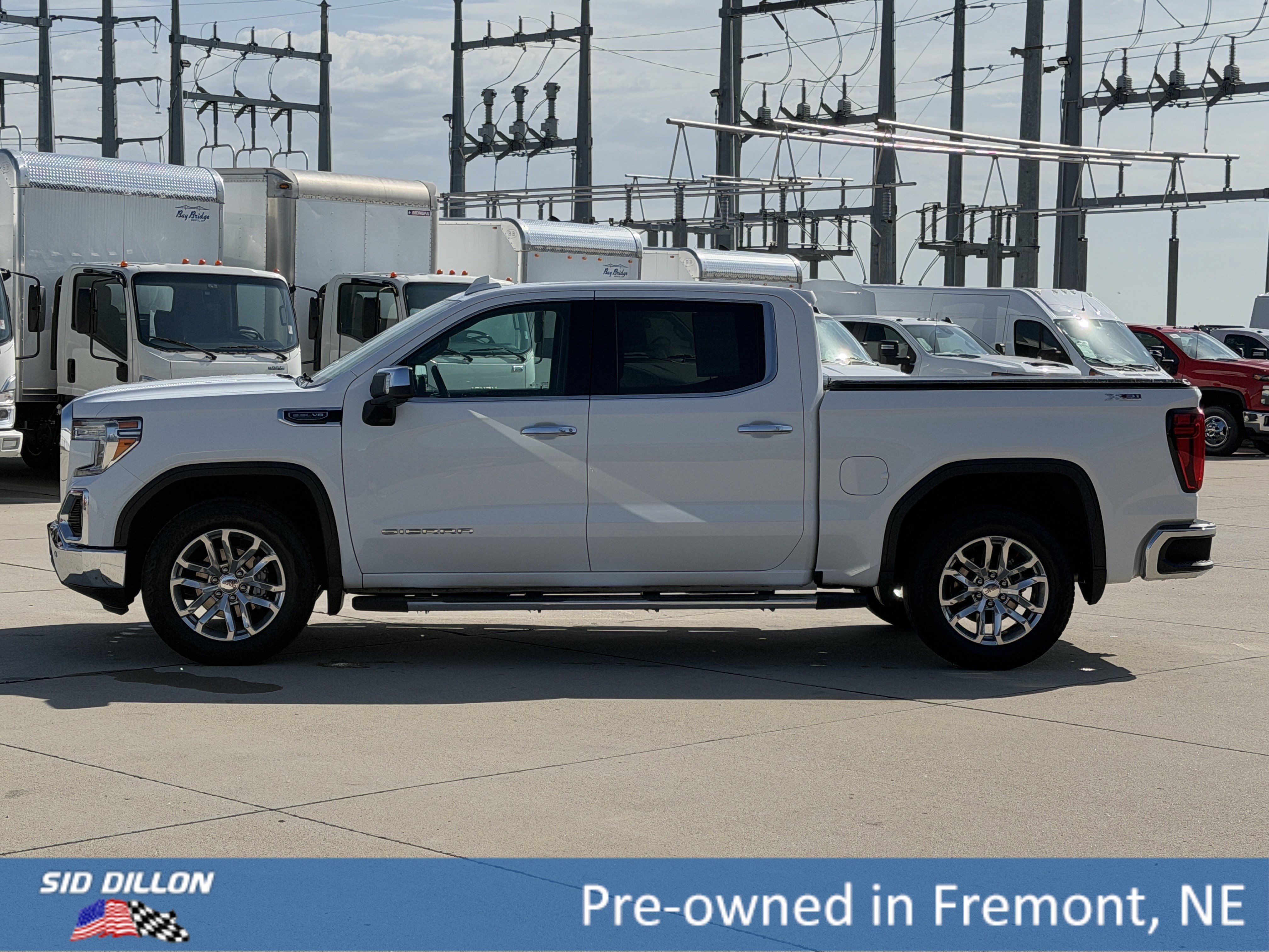 Used 2019 SUMMIT WHITE GMC SLT image 8