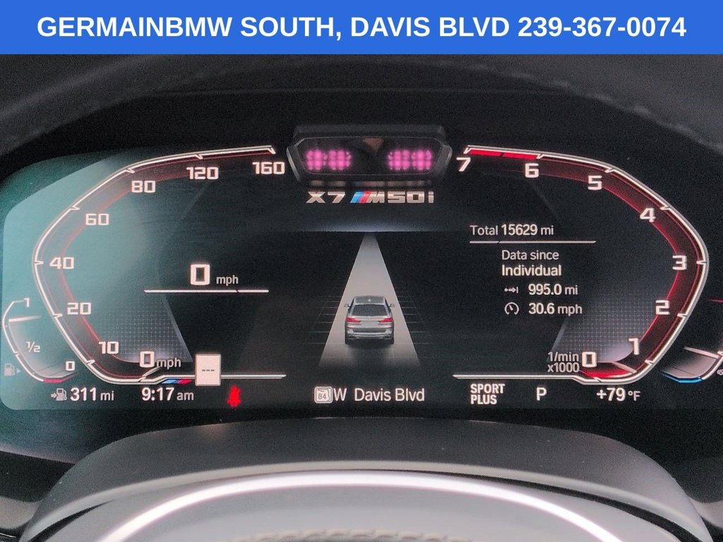 Used 2020 Gray Metallic BMW M50i image 31