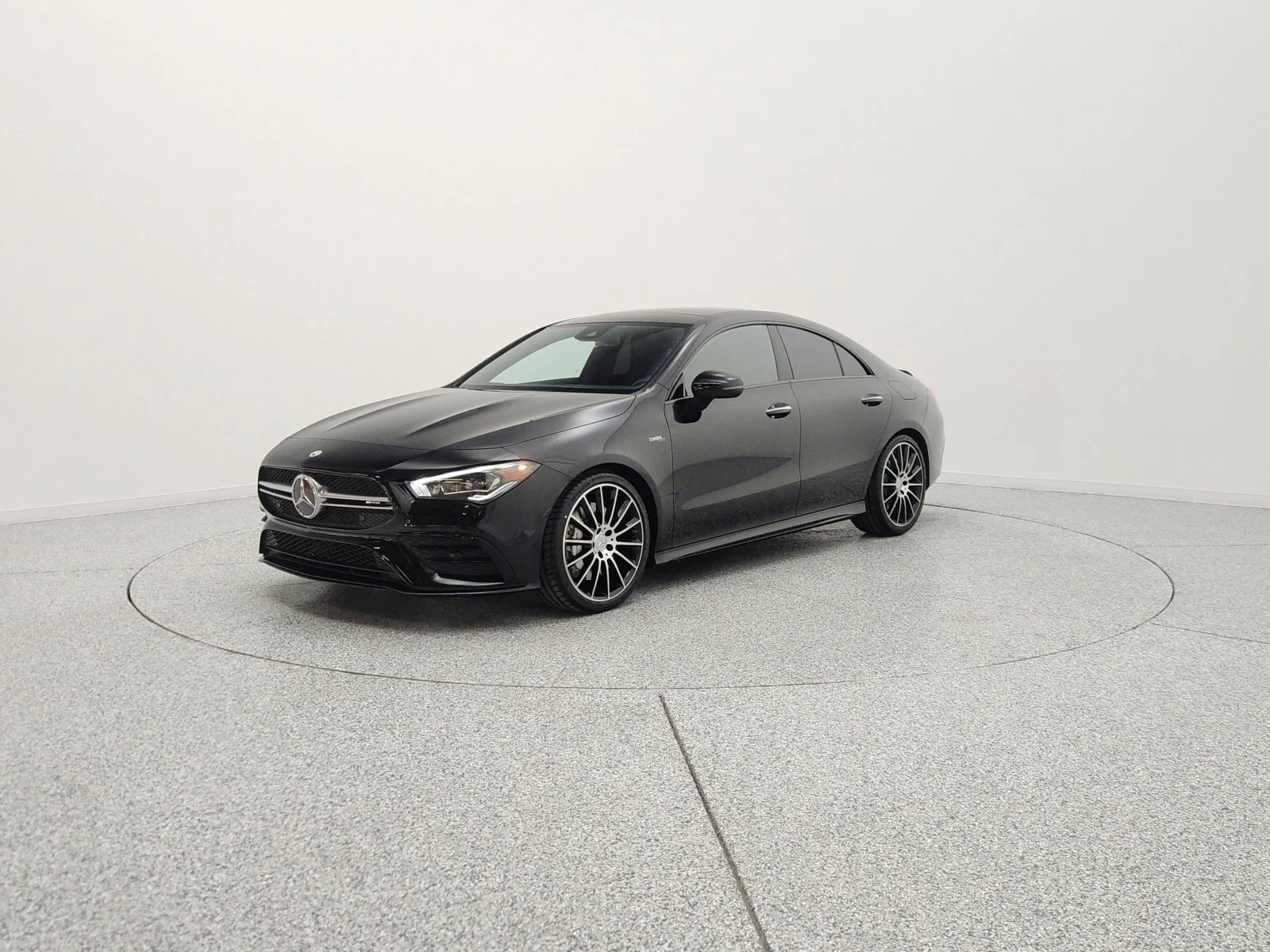 Certified Used 2023 Cosmos Black Metallic Mercedes-Benz AMG® CLA 35 4MATIC Coupe image 1