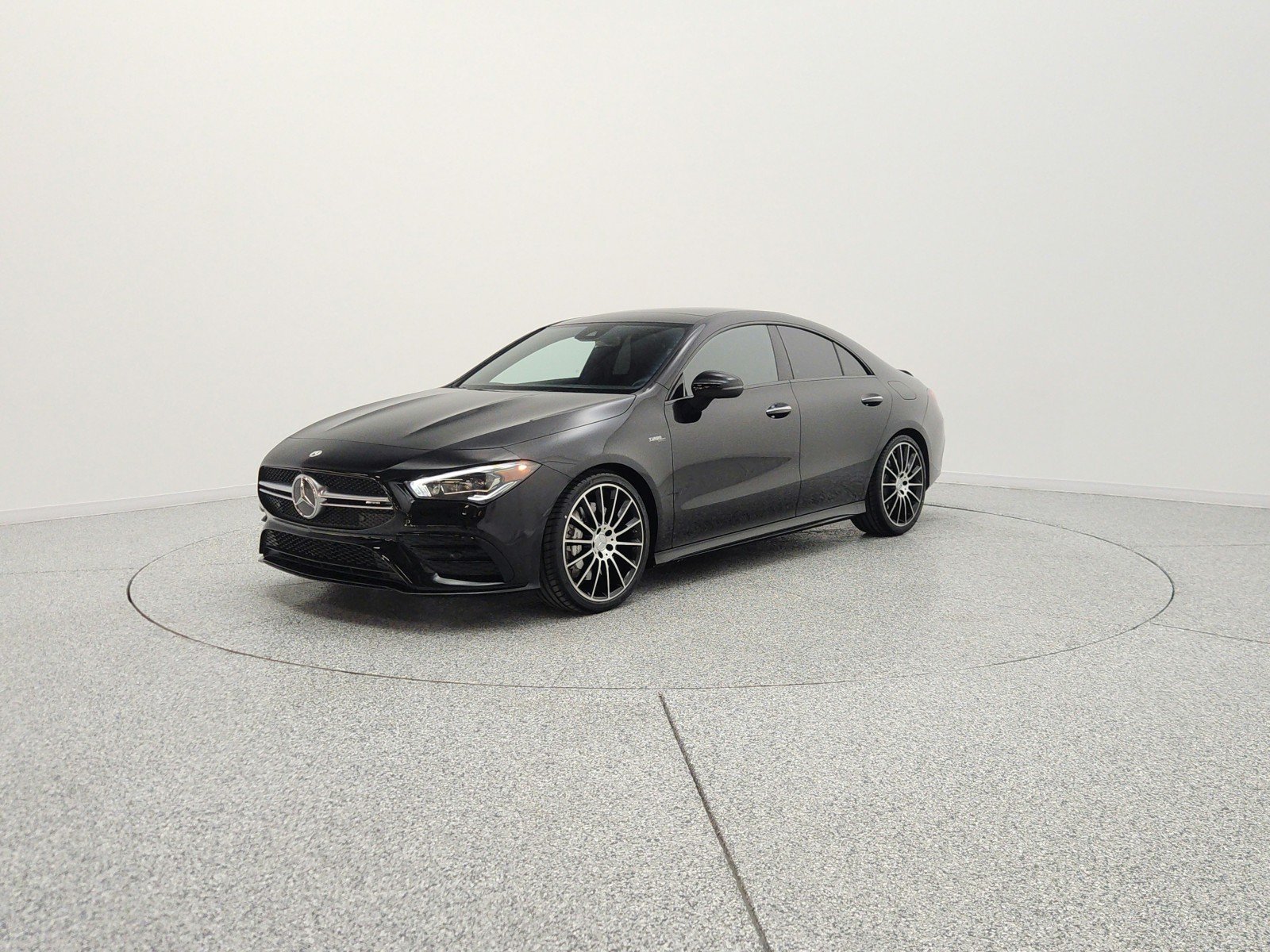 Certified Used 2023 Cosmos Black Metallic Mercedes-Benz AMG® CLA 35 4MATIC Coupe image 1