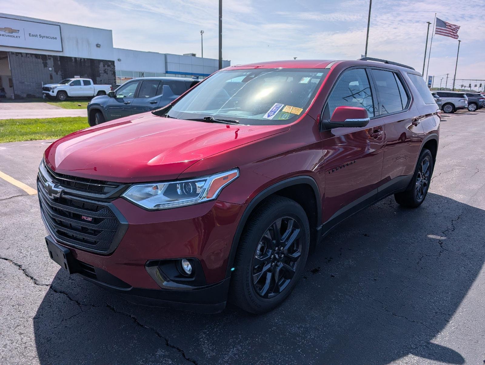 Used 2021 Cajun Red Tintcoat Chevrolet RS image 4