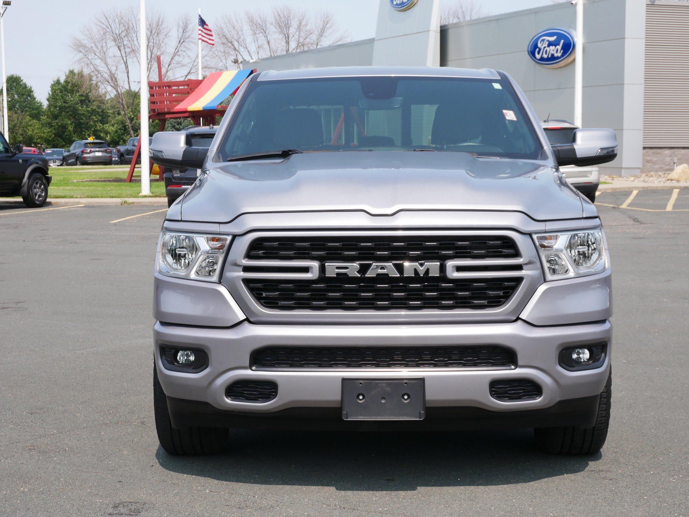 Used 2024 Billet Silver Metallic Clearcoat Ram Big Horn image 8