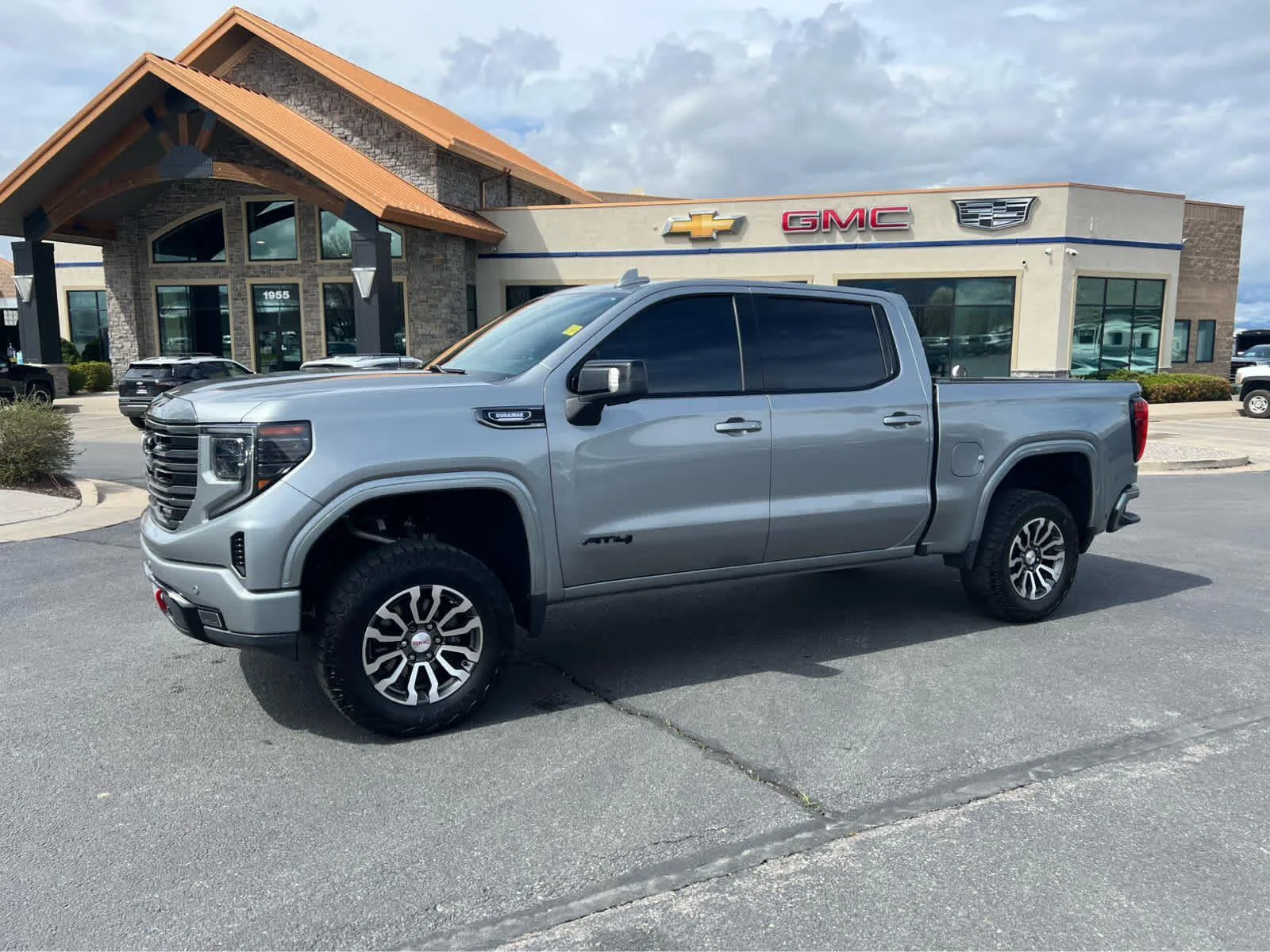 Used 2023 Sterling Metallic GMC AT4 image 1