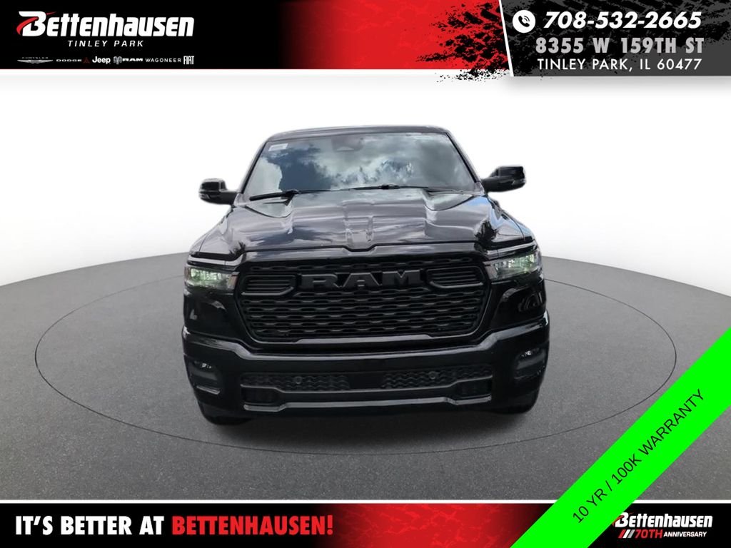 New 2026 Diamond Black Crystal Pearlcoat RAM Big Horn image 14