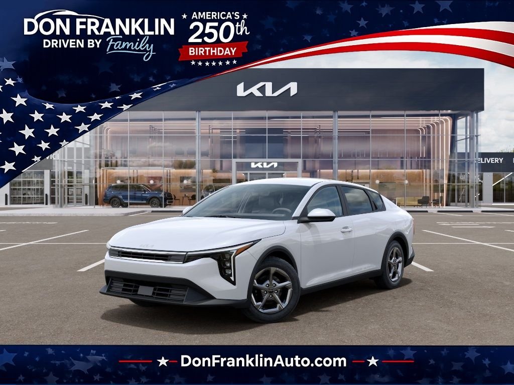New 2026 Kia K4 LXS 4D Sedan in #TE358555 | Don Franklin Auto