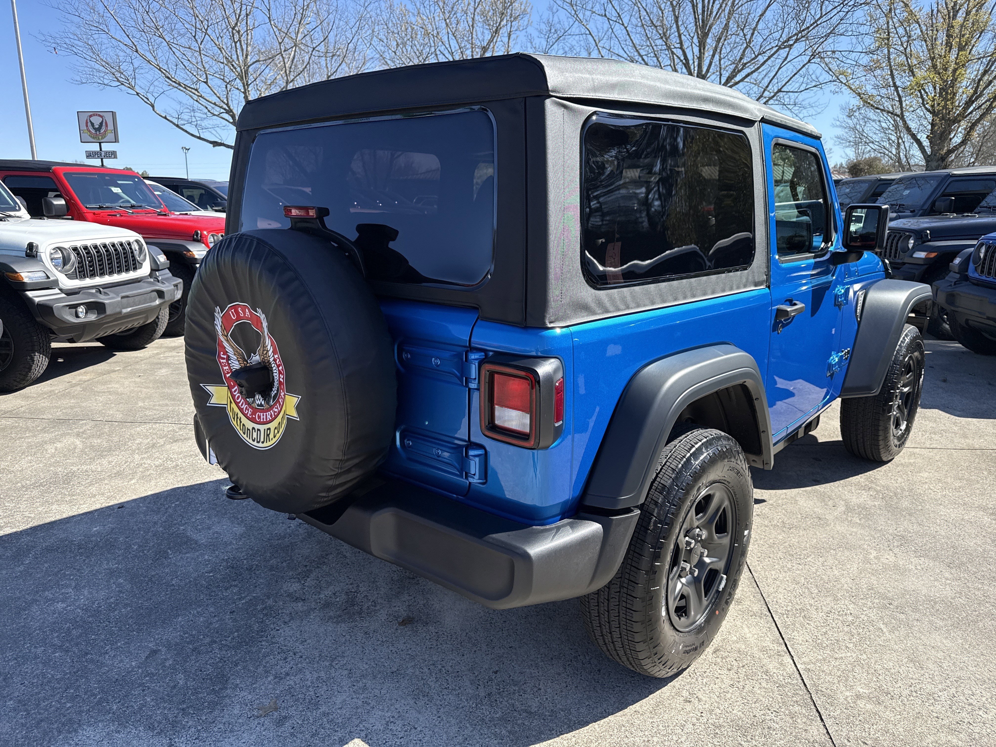 New 2026 Hydro Blue Pearlcoat Jeep Sport image 7