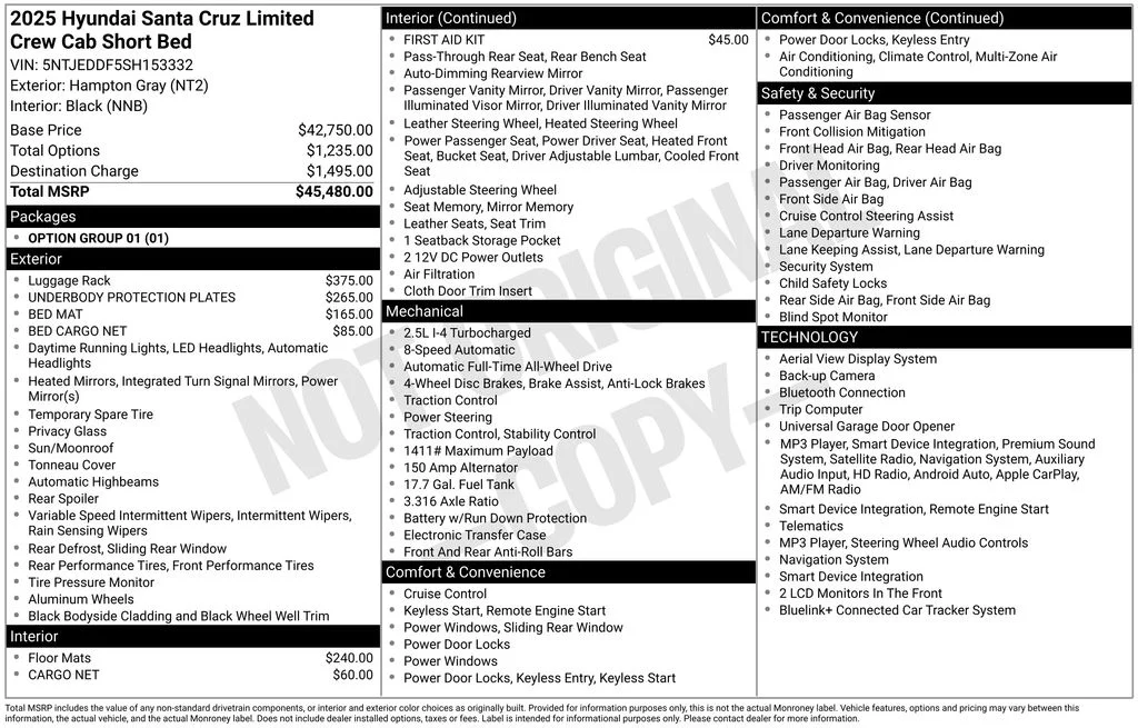 Used 2025 Gray Hyundai Limited image 5