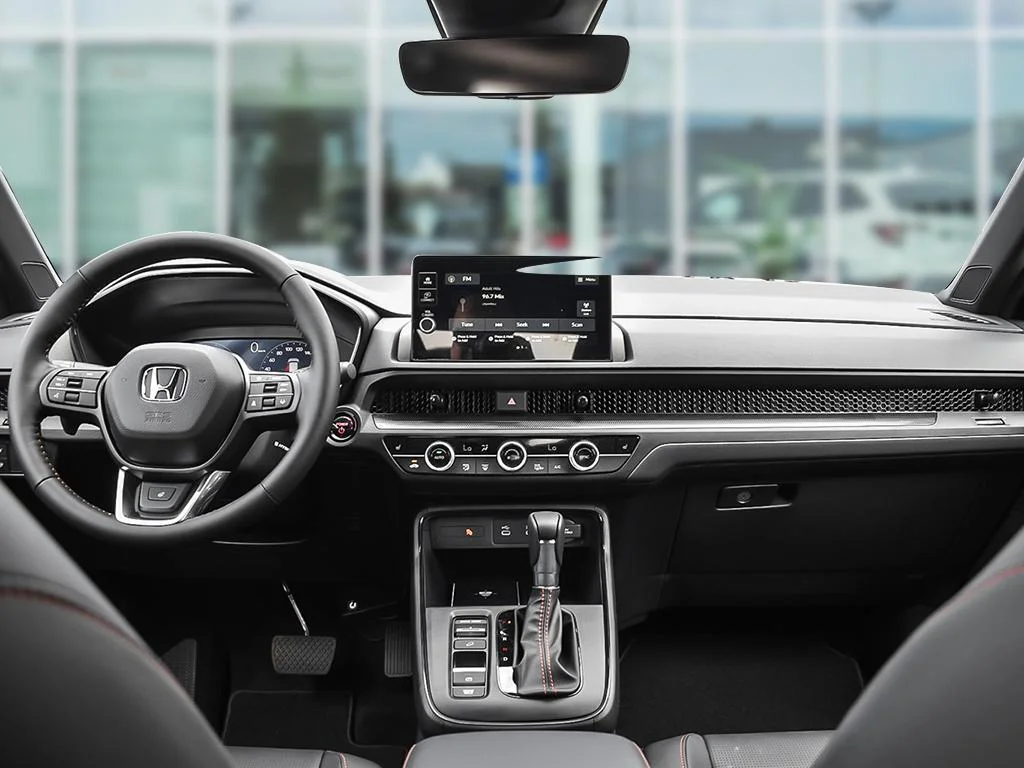 New 2026 Meteoroid Gray Metallic Honda EX-L HYBRID Comfort and efficiency — beautifully c image 22