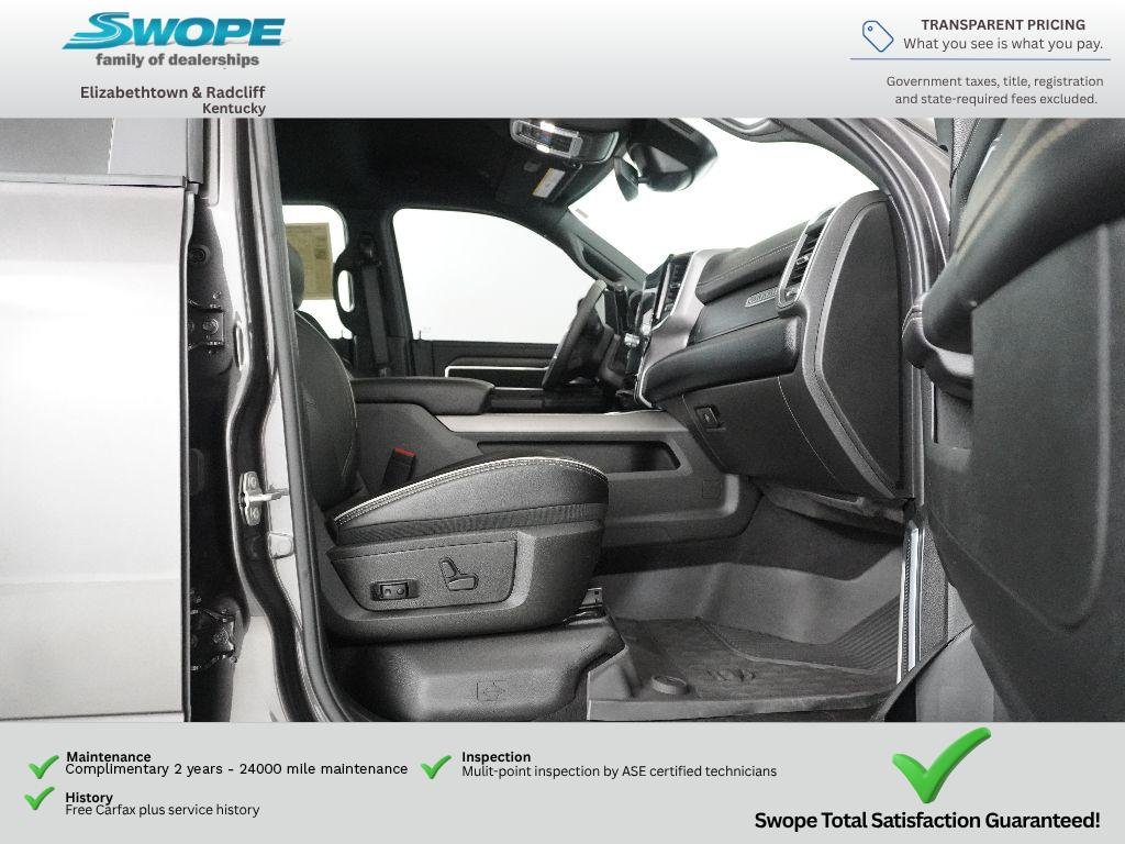Used 2025 Granite Crystal Metallic Clearcoat Ram Laramie image 8