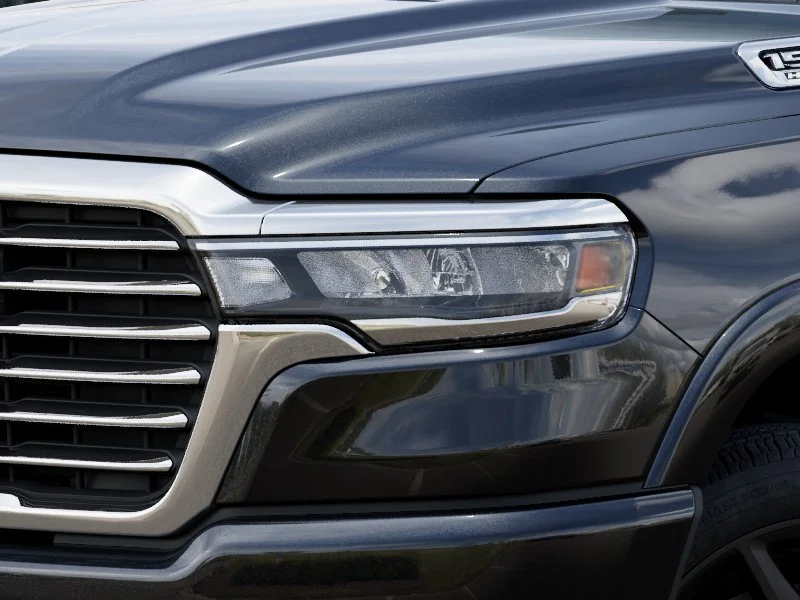 New 2026 Diamond Black Crystal Pearl-Coat Exterior Paint RAM Laramie image 36