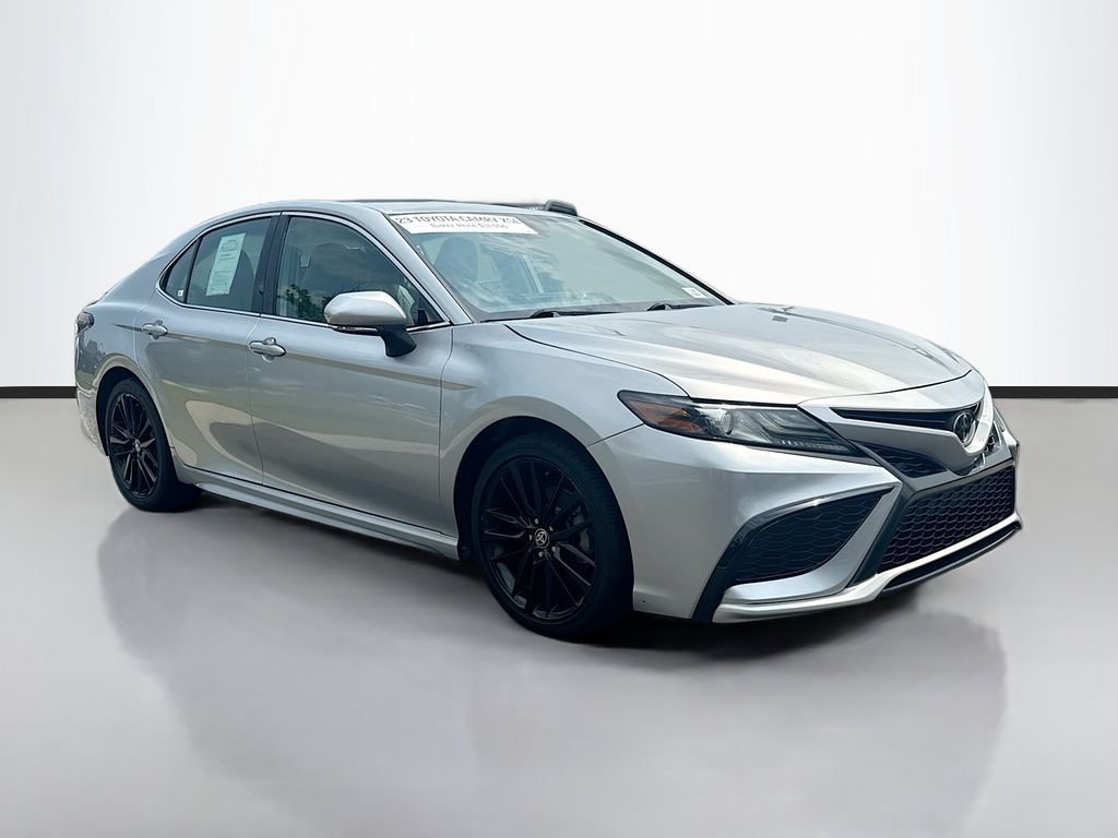Used 2023 Celestial Silver Metallic Toyota XSE image 3