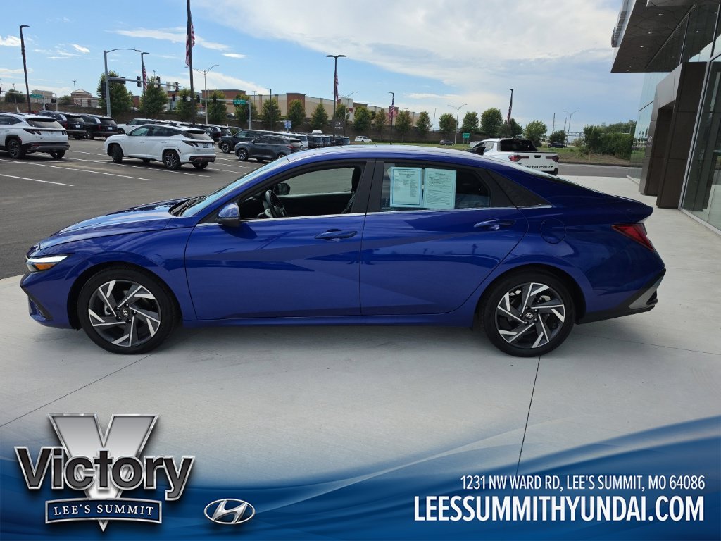 Used 2025 Hyundai Elantra Limited with VIN KMHLP4DG4SU909373 for sale in Kansas City