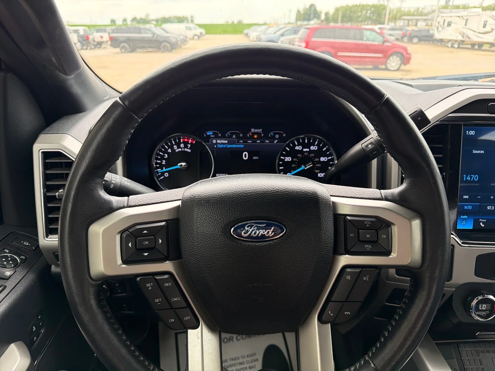Used 2022 Iconic Silver Metallic Ford LARIAT image 19