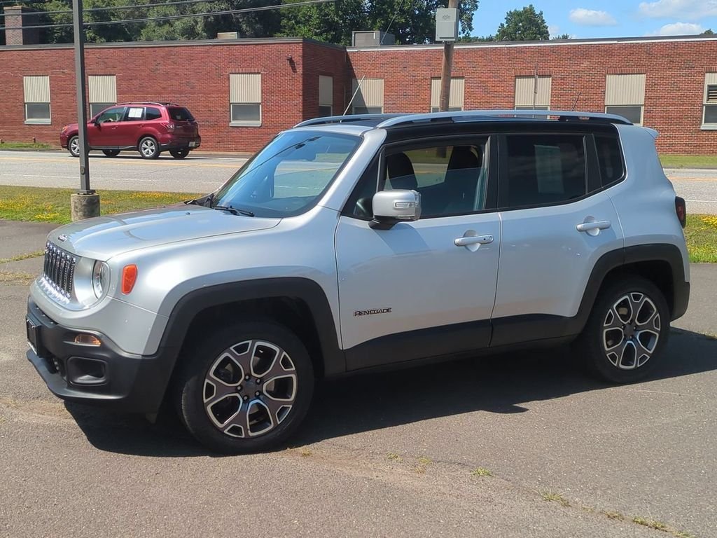 Used 2017 Jeep Renegade Limited with VIN ZACCJBDBXHPF81255 for sale in Thomaston, CT