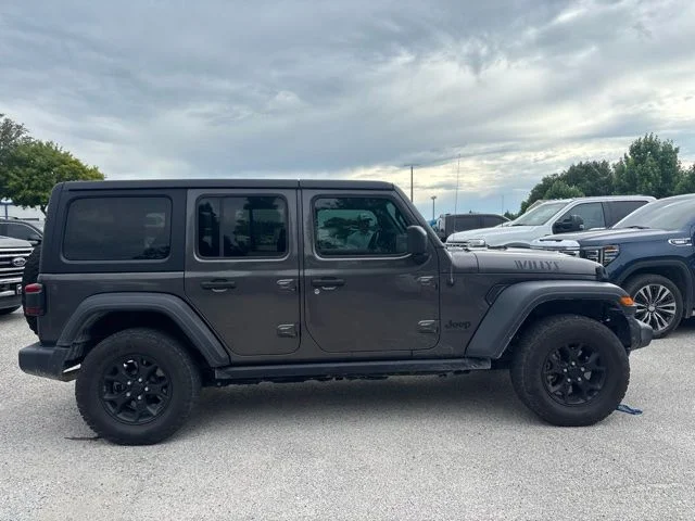 Used 2020 Gray Jeep Unlimited Willys image 4