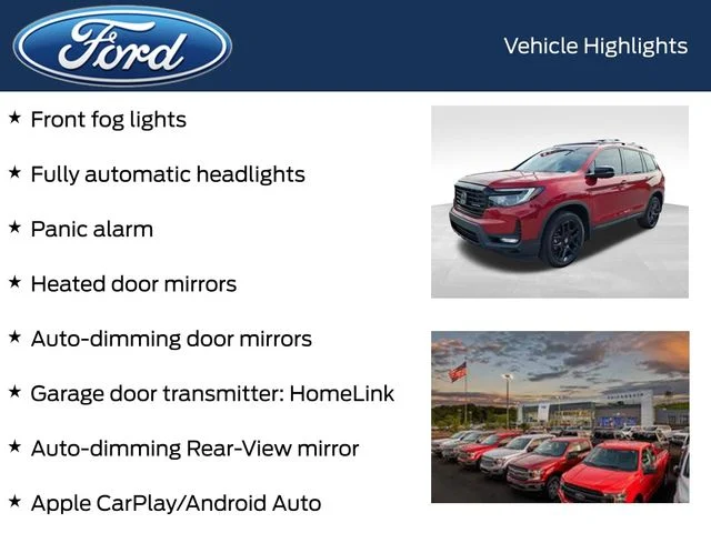 Used 2024 Red Honda Black Edition image 13