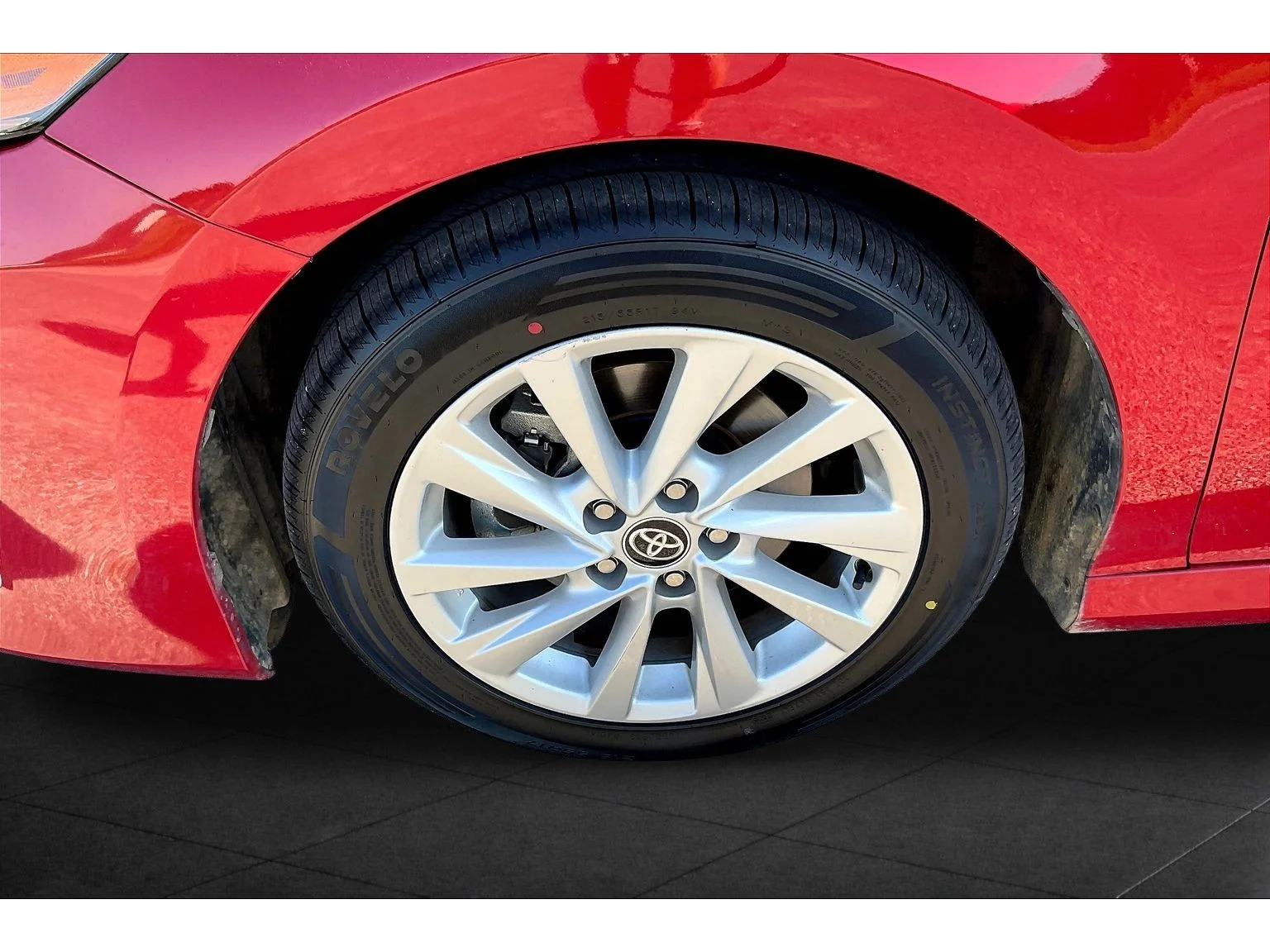 Used 2024 Red Toyota LE image 7