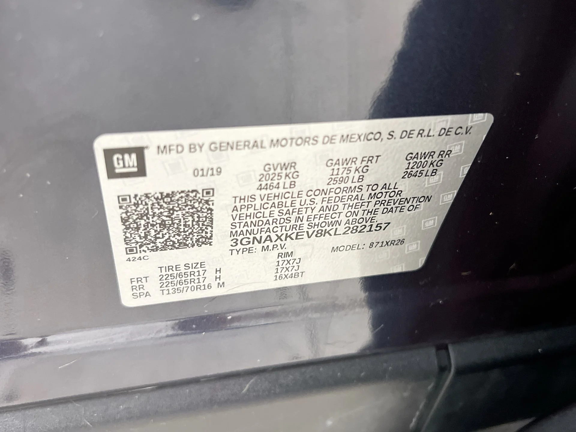 Used 2019 Blue Chevrolet LT image 41