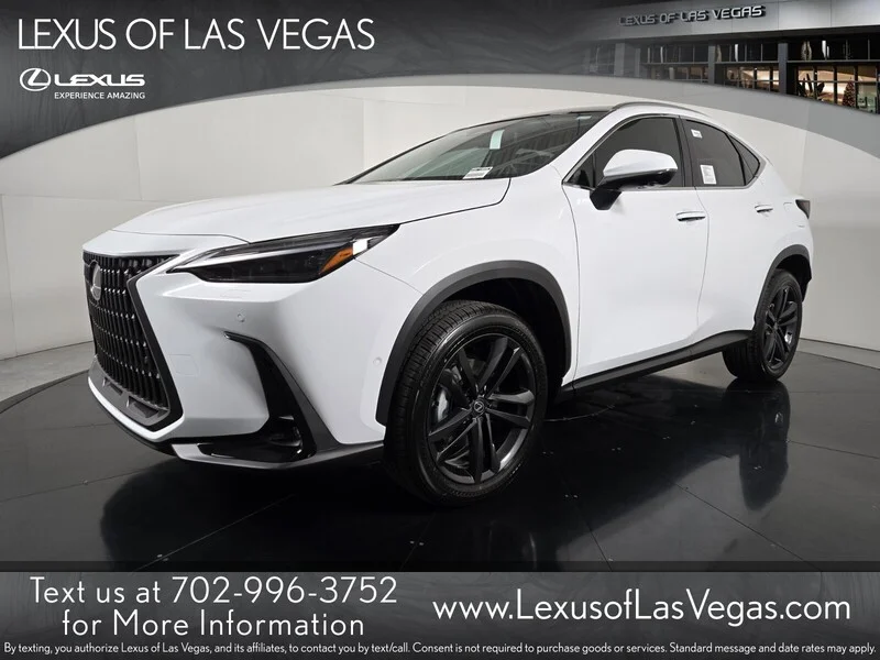 New Ultra White 2026 Lexus NX 450h PLUS LUXURY AWD 4D Sport