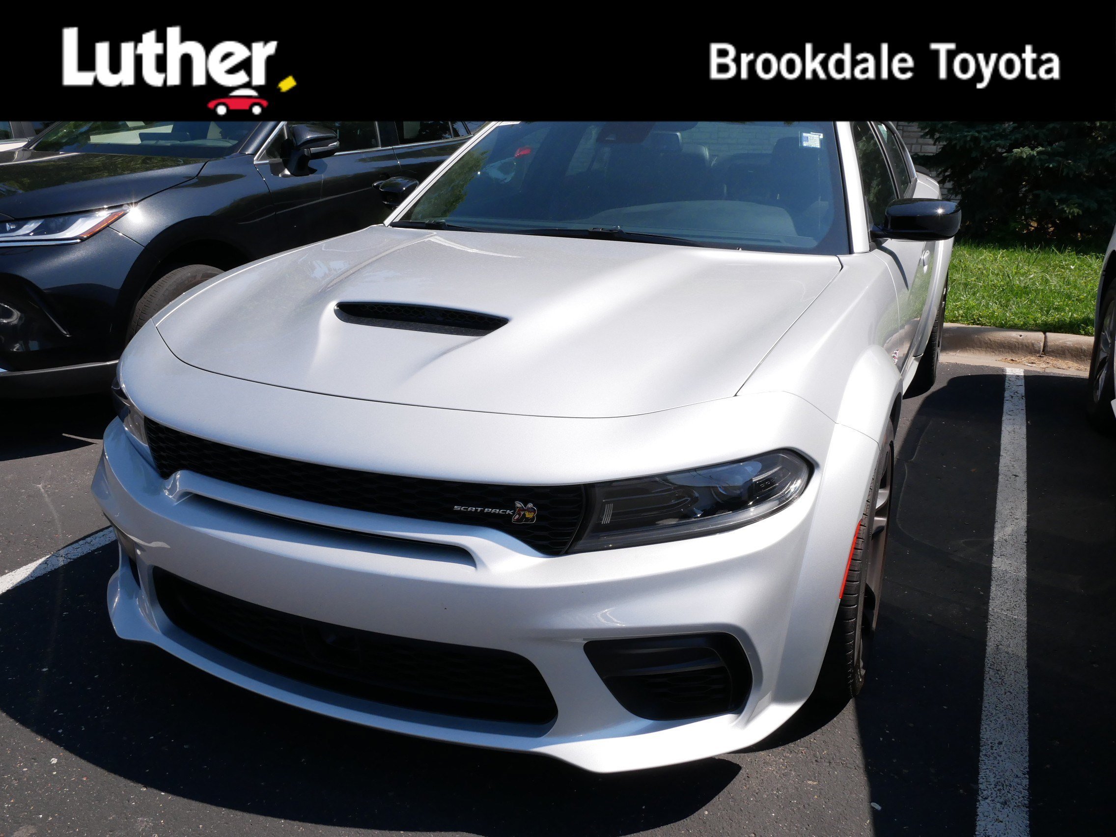 Used 2023 Triple Nickel Clearcoat Dodge Scat Pack Widebody image 1