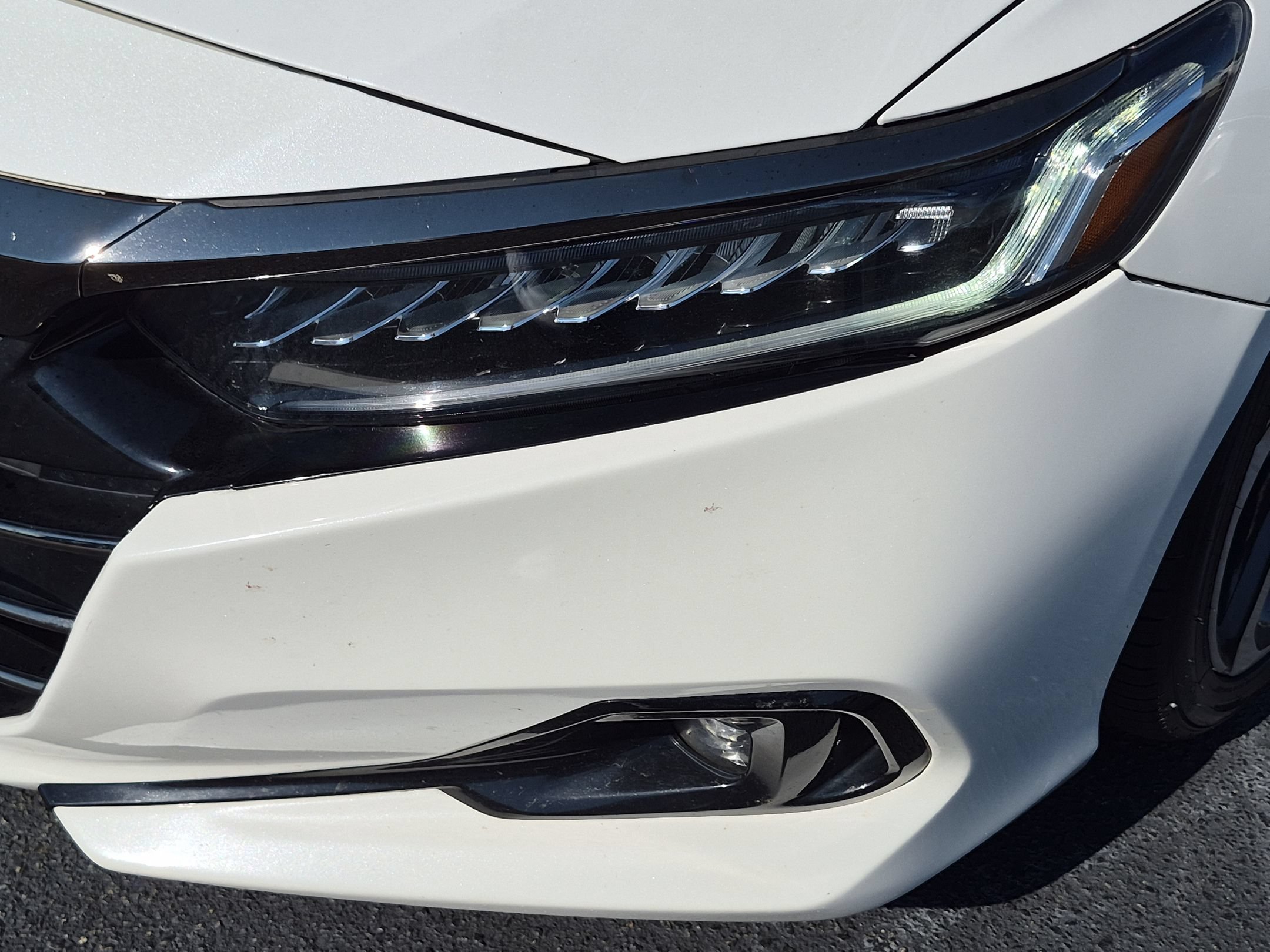 Used 2021 Platinum White Honda Sport image 9