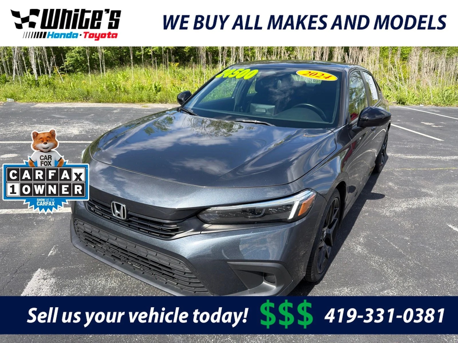 2024 Honda Civic Sport CVT's photo