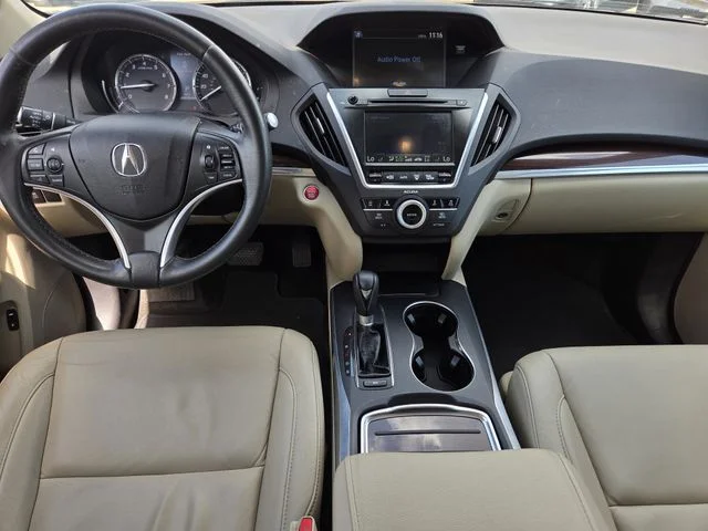 Used 2015 White Acura Tech Pkg image 8