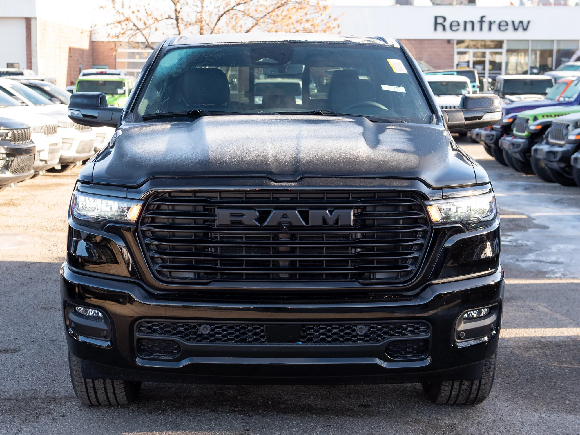 Used 2026 Black RAM Sport* Crew Cab 4x4, Heated Seats/Wheel, 12 Inch Screen, Nav, Twin Turbo image 8