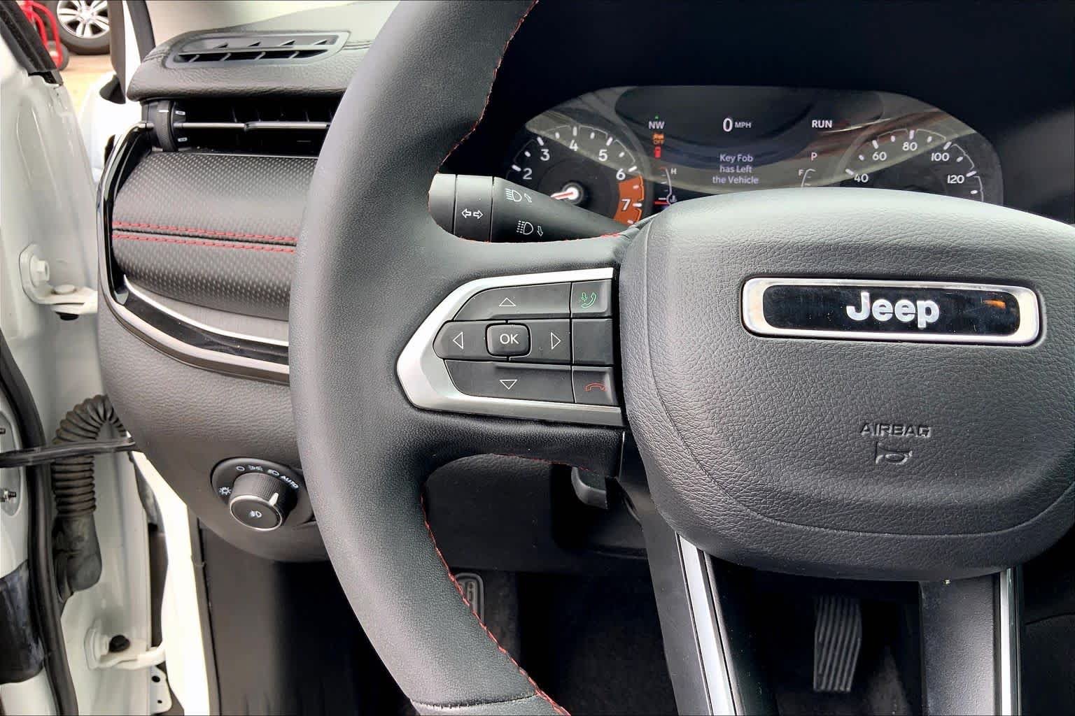 Used 2022 Bright White Clearcoat Jeep Trailhawk image 24