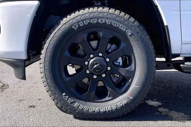 New 2026 Bright White Clear-Coat Exterior Paint RAM Laramie image 12