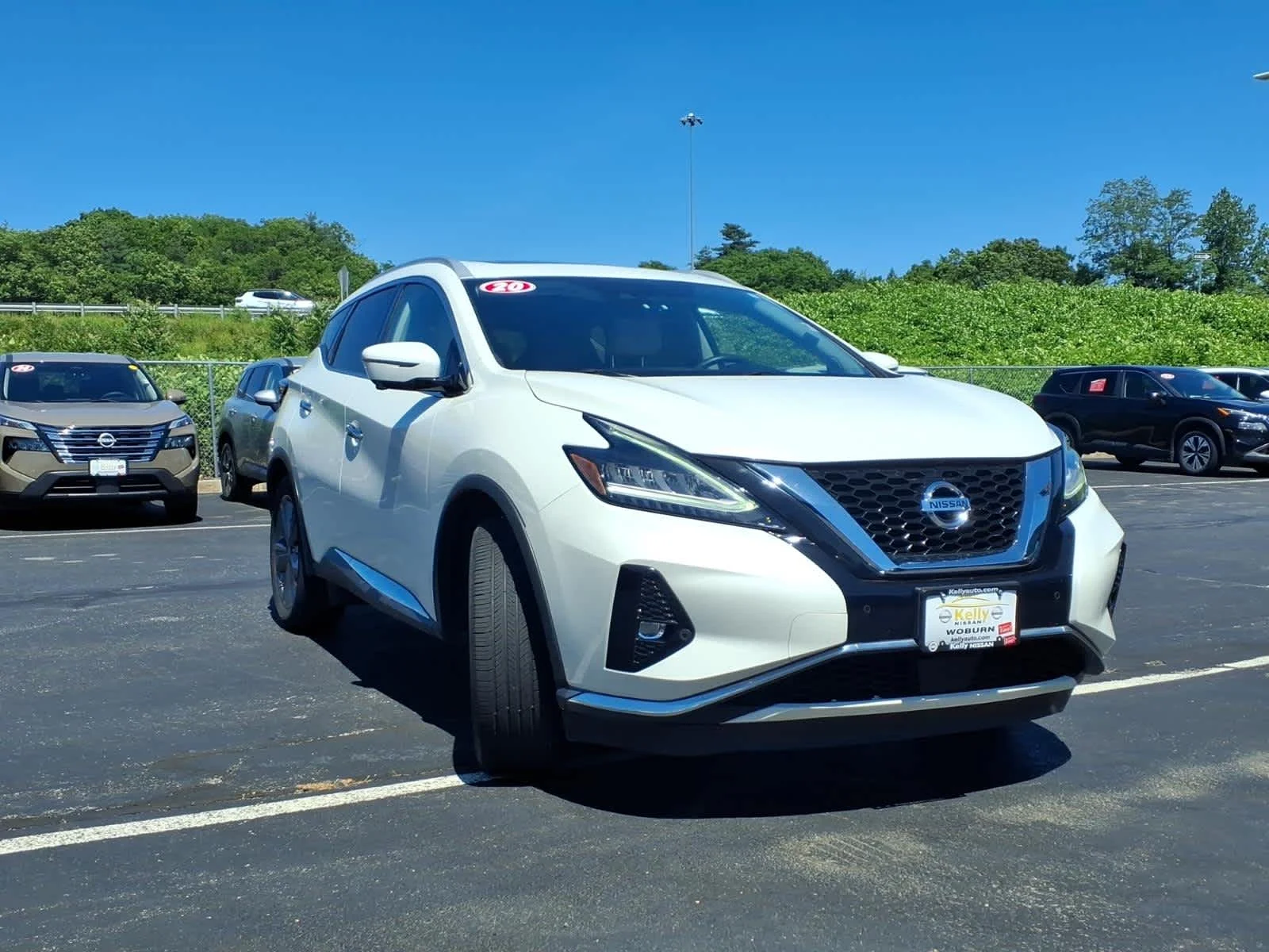 Certified Used 2020 Pearl White Tricoat Nissan Platinum image 3