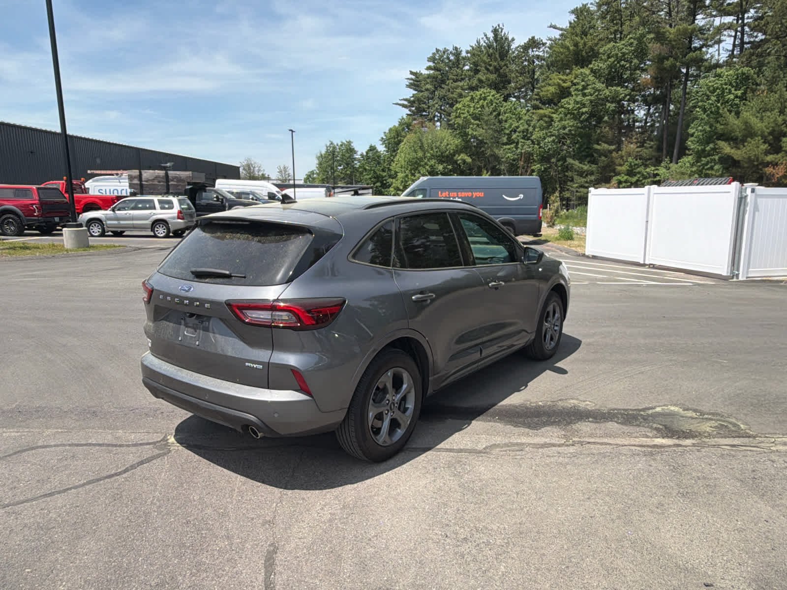 Used 2024 Carbonized Gray Metallic Ford ST-Line image 5
