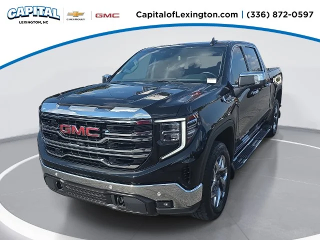 Used 2025 Black GMC SLT image 1