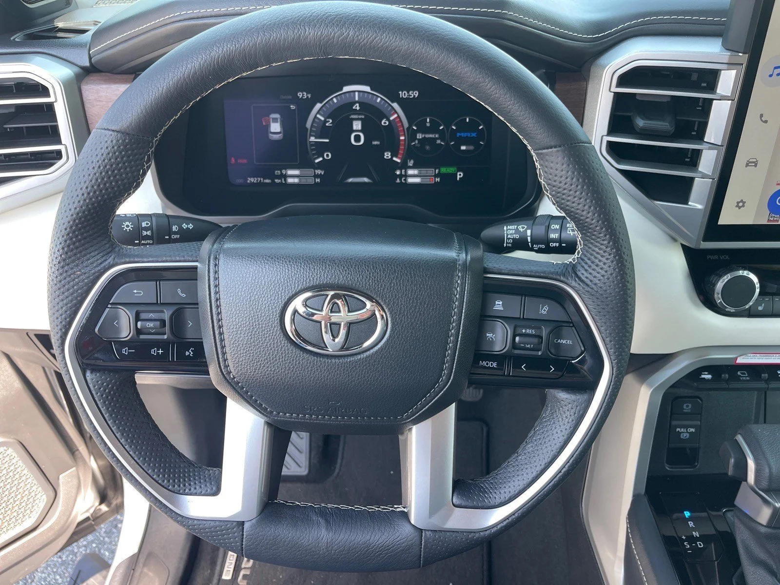 Used 2025 Celestial Silver Metallic Toyota Capstone image 7