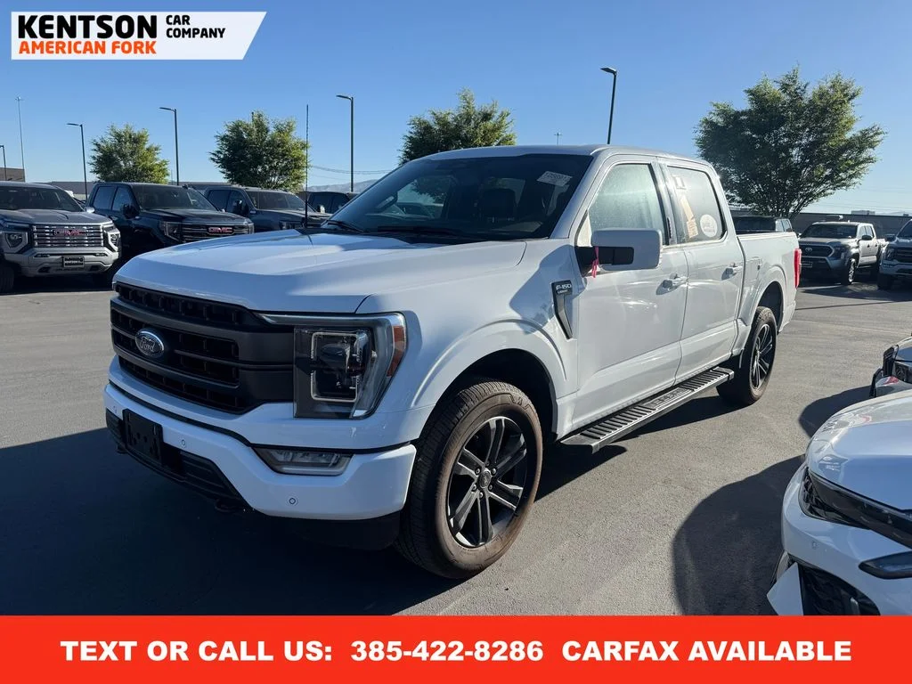 Used 2023 White Ford Lariat image 1