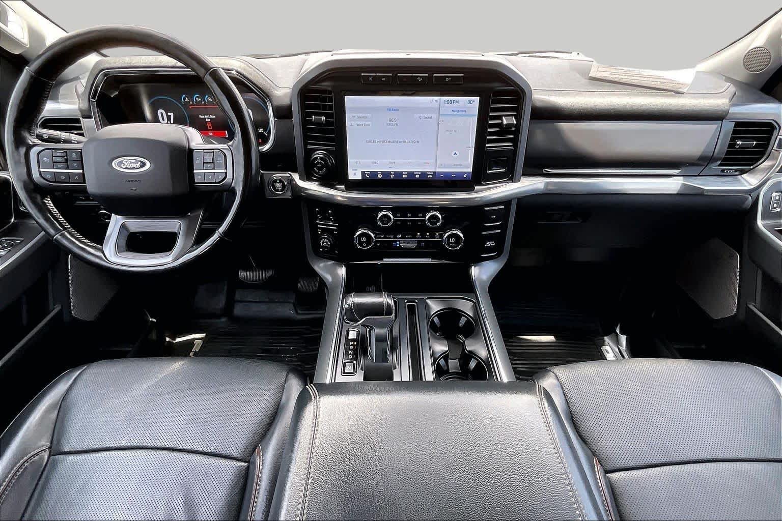 Used 2021 Agate Black Metallic Ford LARIAT image 15