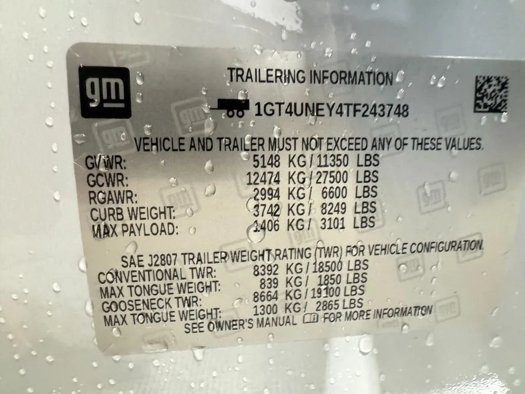 New 2026 Glacier White Tricoat GMC SLT image 20