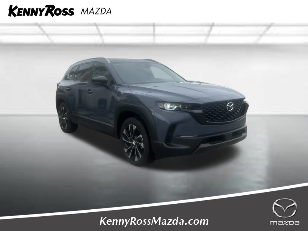 New 2026 Gray Mazda Premium Plus image 1