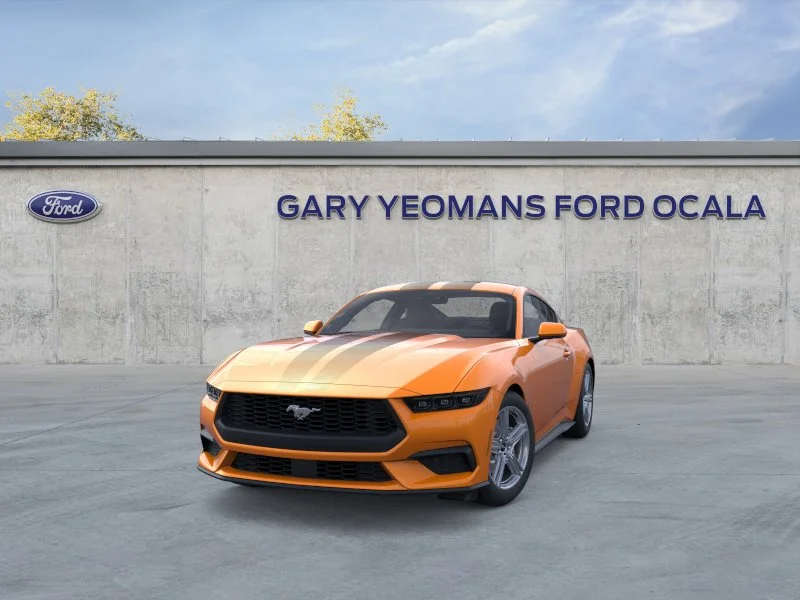 New 2026 Orange Fury Metallic Tri-coat Ford EcoBoost® Premium Fastback image 2