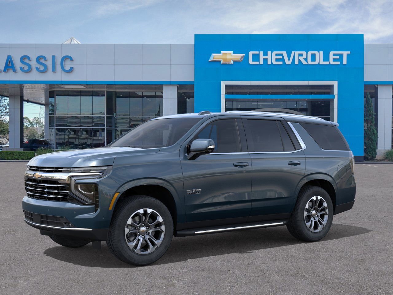 2026 Chevrolet Tahoe LT Blue at Classic Elite Chevrolet Hwy 6