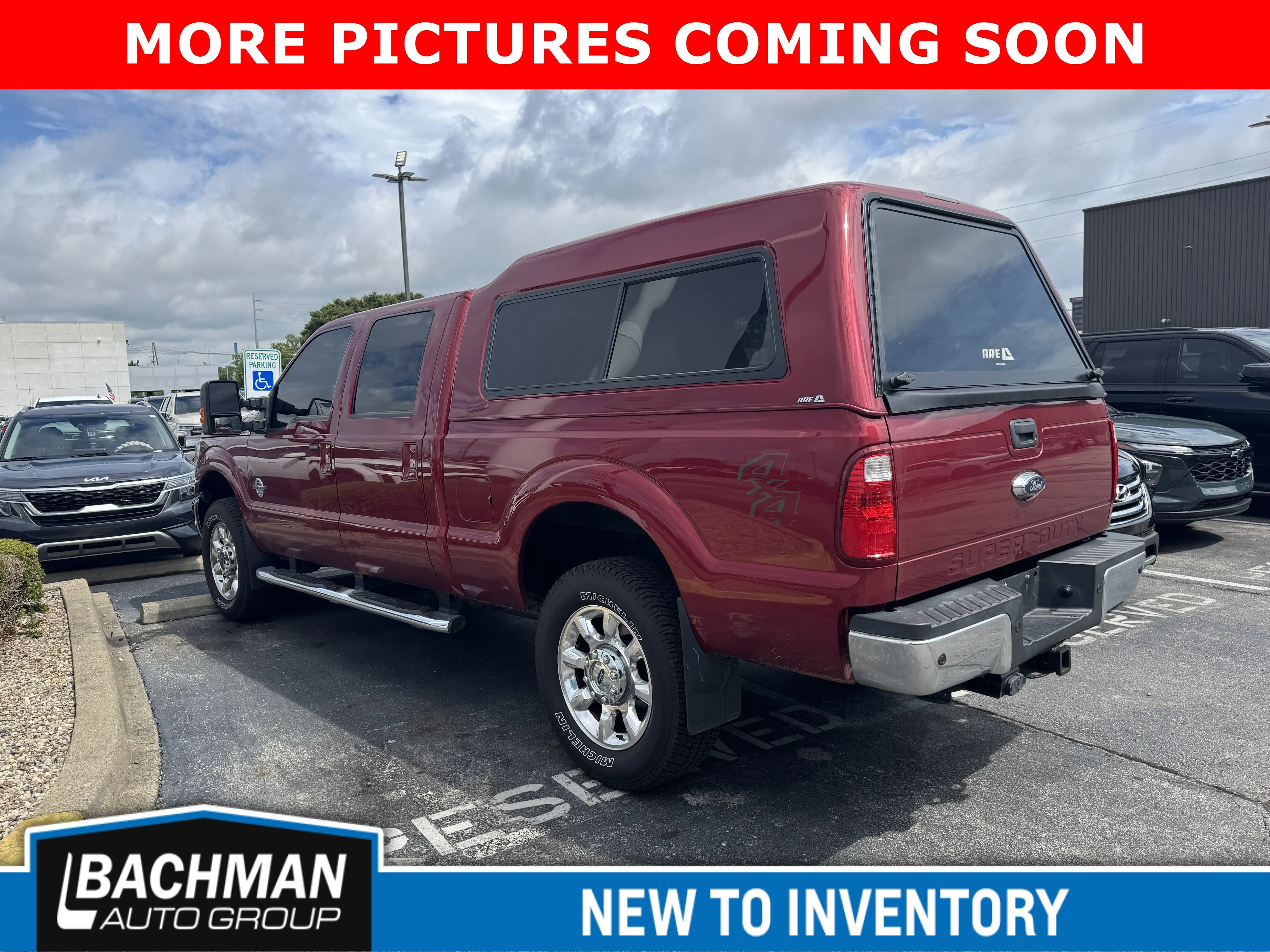 Used 2016 Ruby Red Metallic Tinted Clearcoat Ford Lariat image 4