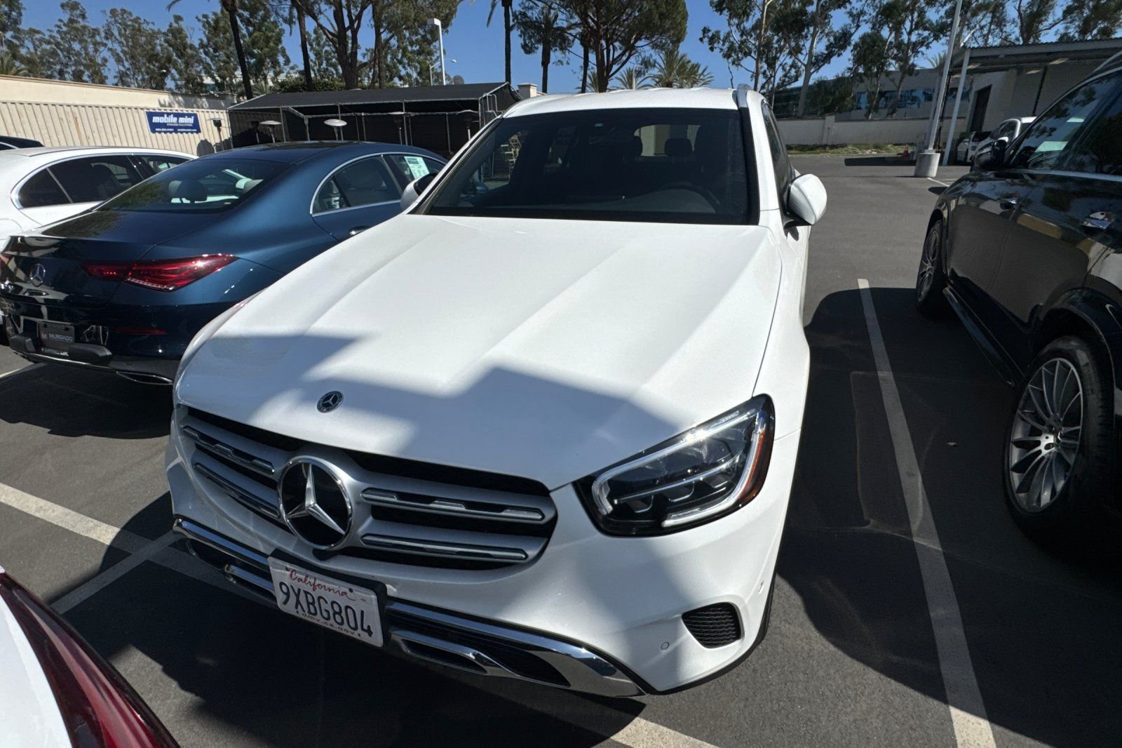 Certified Used 2021 White Mercedes-Benz GLC 300 image 2