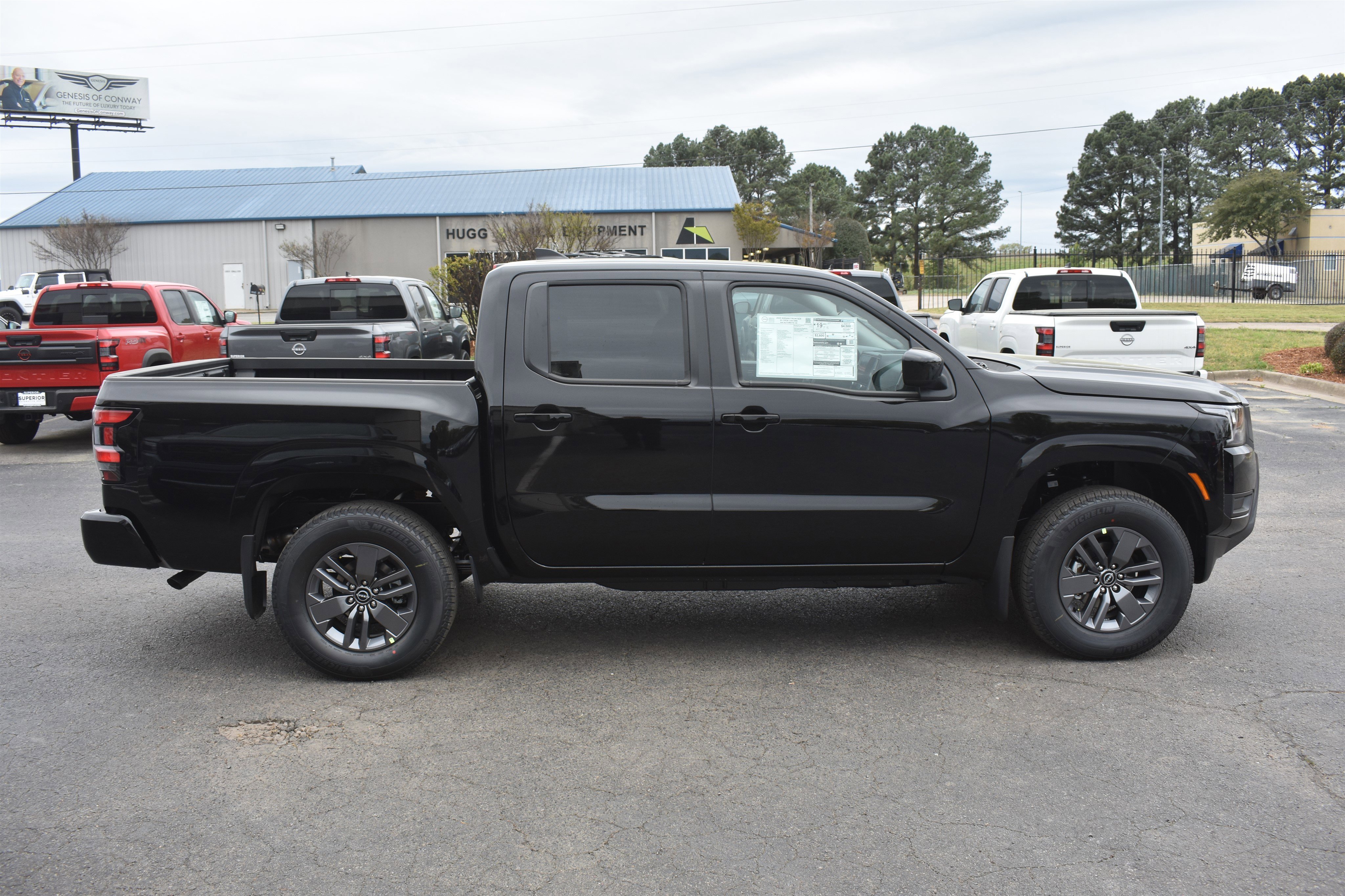 New 2026 Super Black Nissan Crew Cab SV image 4