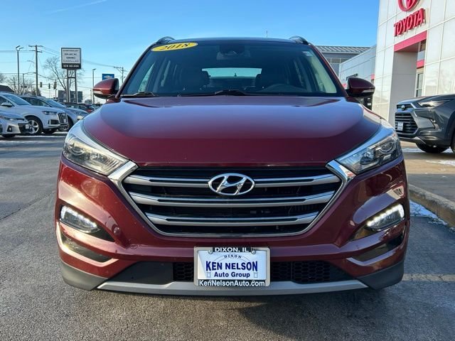 Used 2018 Hyundai Tucson Limited with VIN KM8J3CA2XJU796520 for sale in Dixon, IL