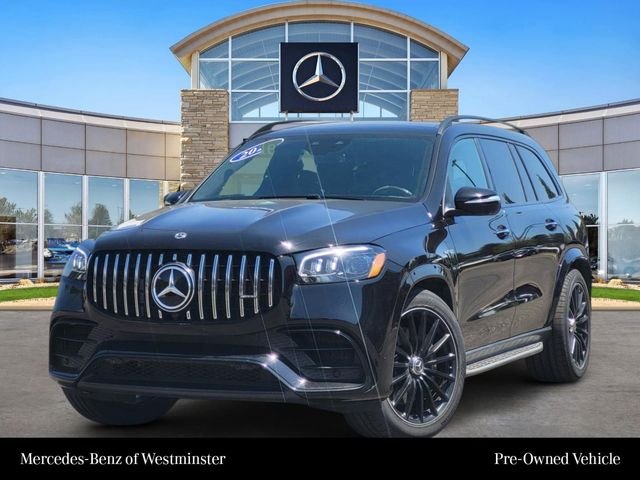 Certified Used 2022 Black Mercedes-Benz GLS 63 AMG® image 1