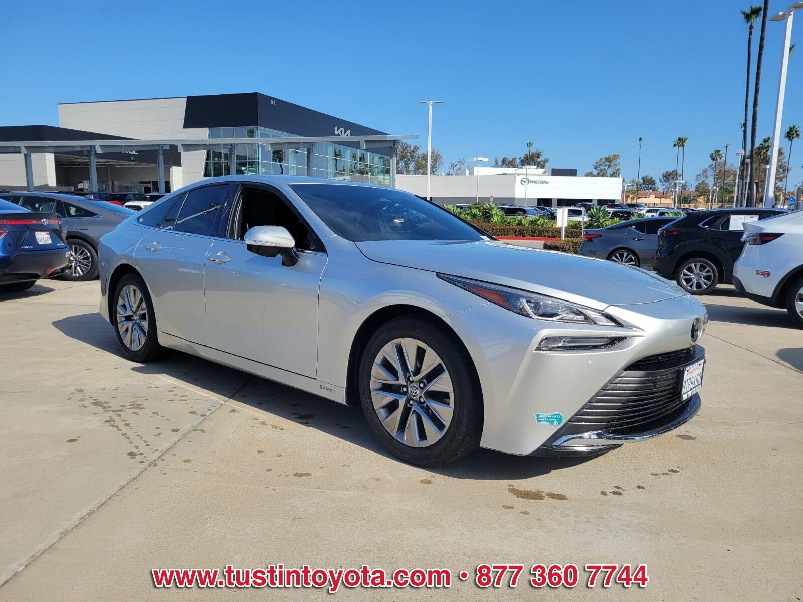Certified Used 2024 Silver Toyota XLE image 2