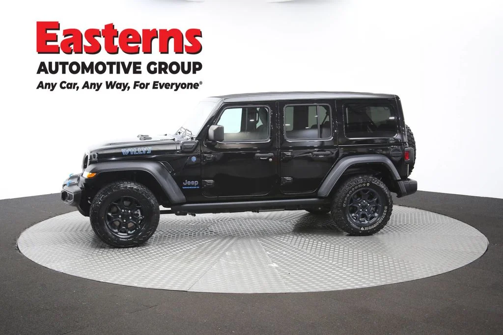 Used 2023 Black Jeep Willys 4xe image 59
